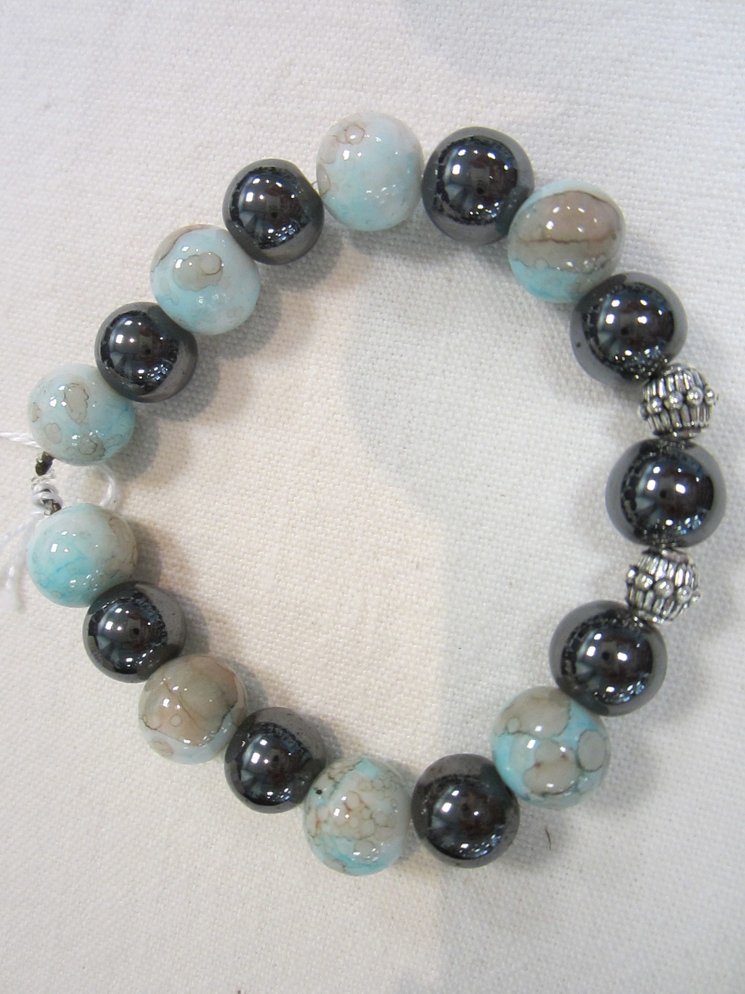 Bracelet d'hématite - % Vertus et Elégance